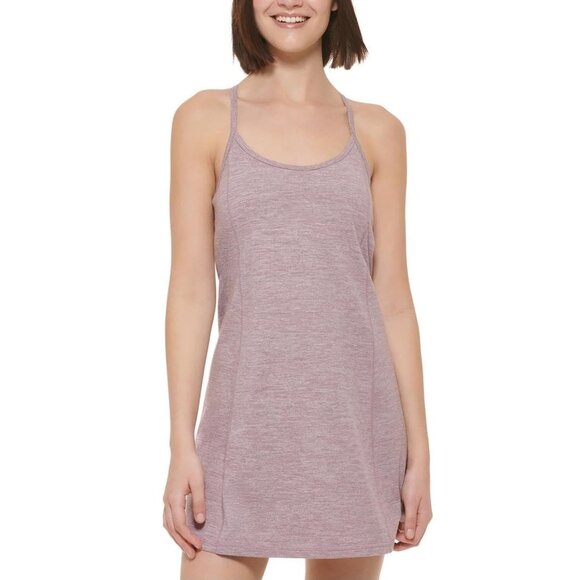 NWoT Calvin Klein Performance Womens Mini Athletic Dress Purple Size L $90 GG452 - Picture 1 of 2